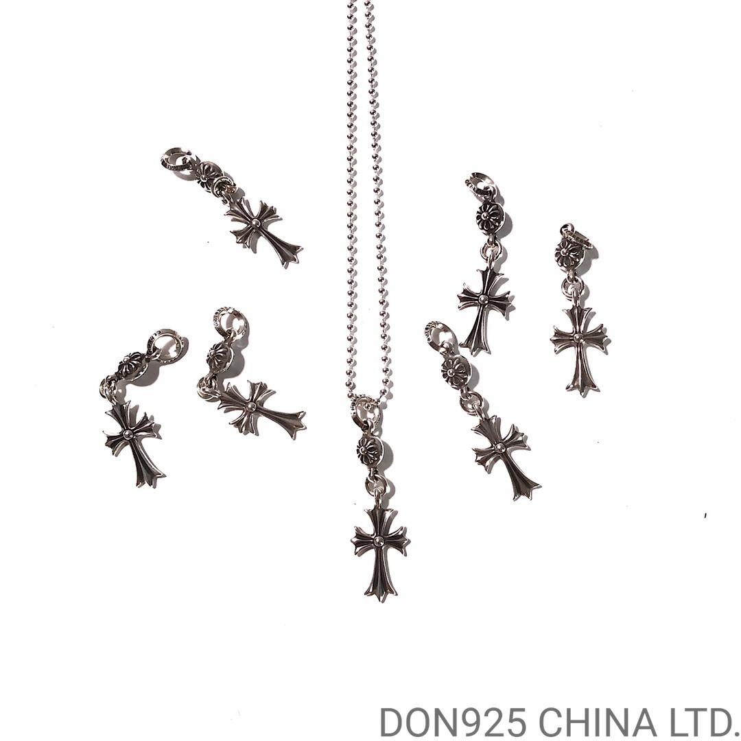 CHROME HEARTS Tiny Cross Necklace (with Ball Chain)