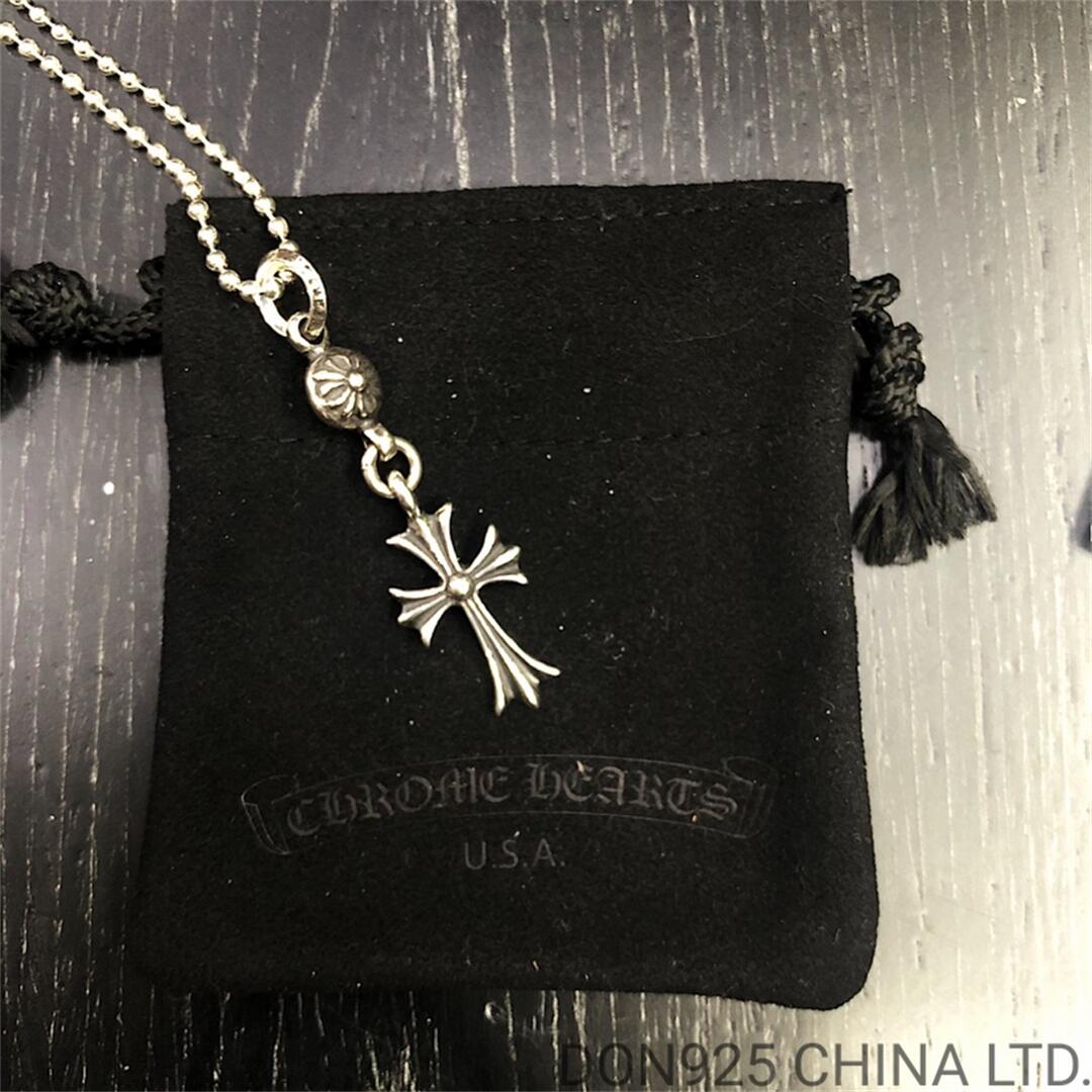 CHROME HEARTS Tiny Cross Necklace (with Ball Chain)