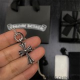 CHROME HEARTS Tiny Cross Necklace (with NE Chain)