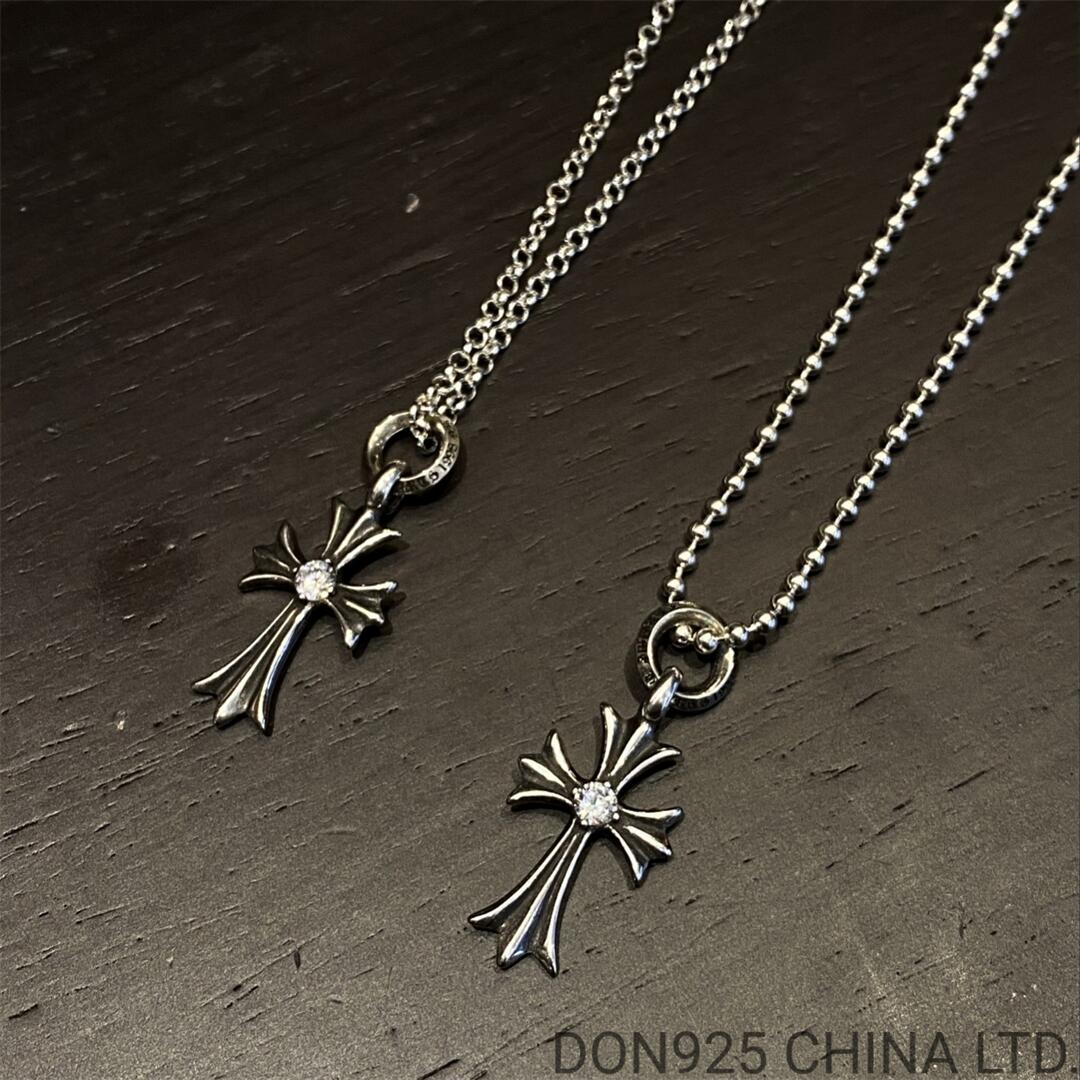 CHROME HEARTS Tiny Cross Necklace