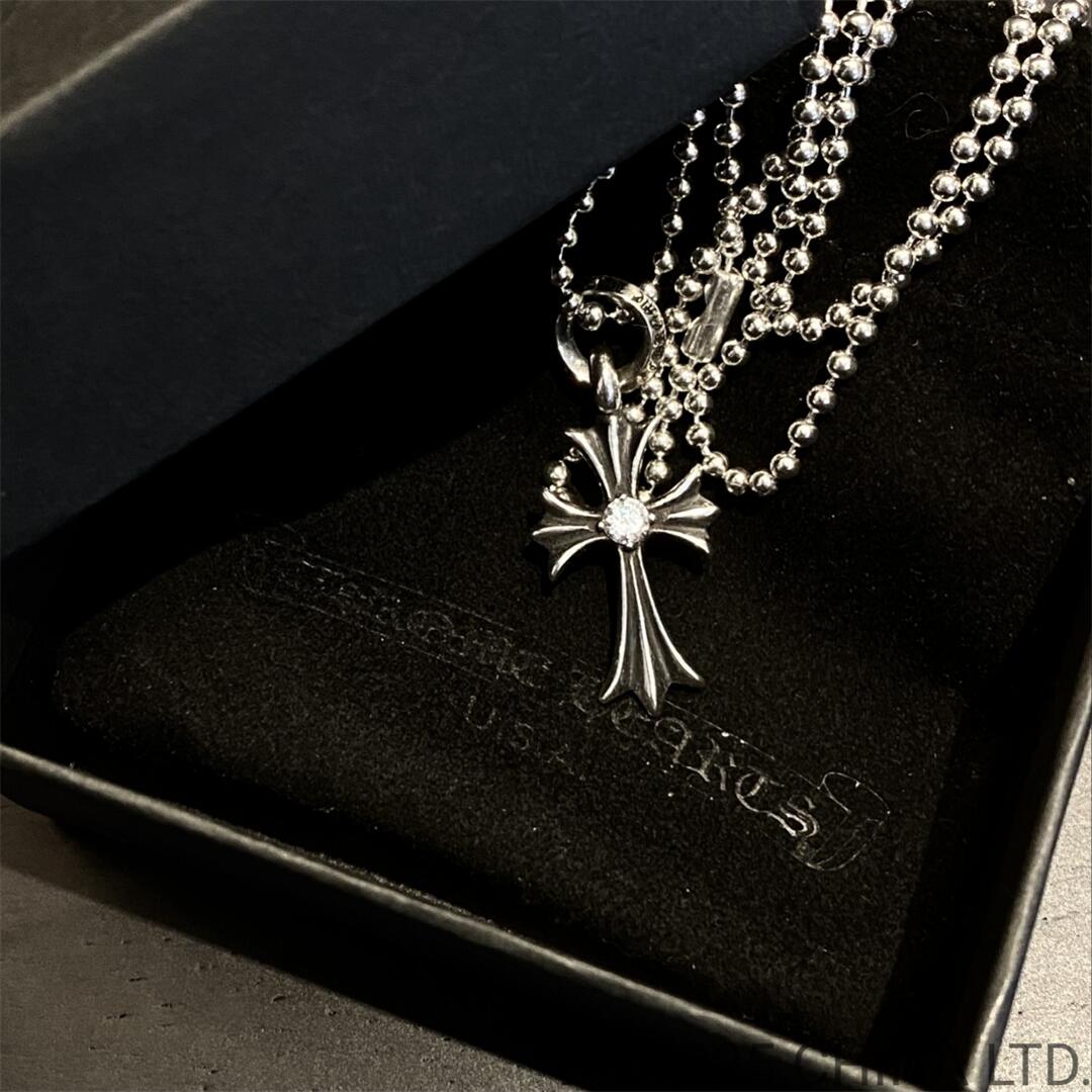 CHROME HEARTS Tiny Cross Necklace