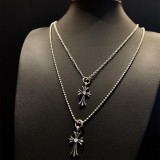 CHROME HEARTS Tiny Cross Necklace