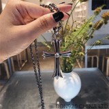 CHROME HEARTS Large Cross Necklace