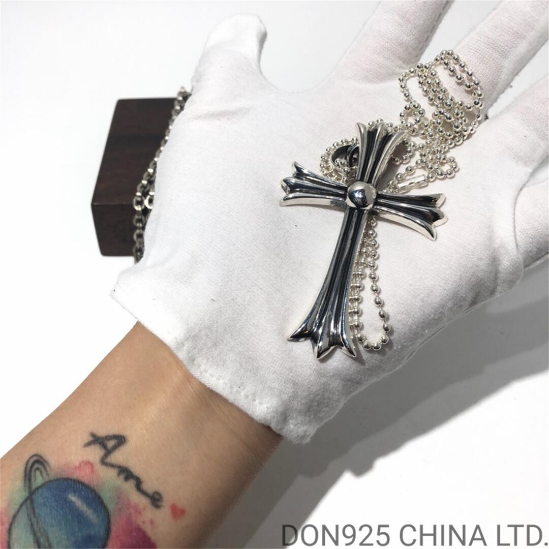 CHROME HEARTS Large Cross Necklace