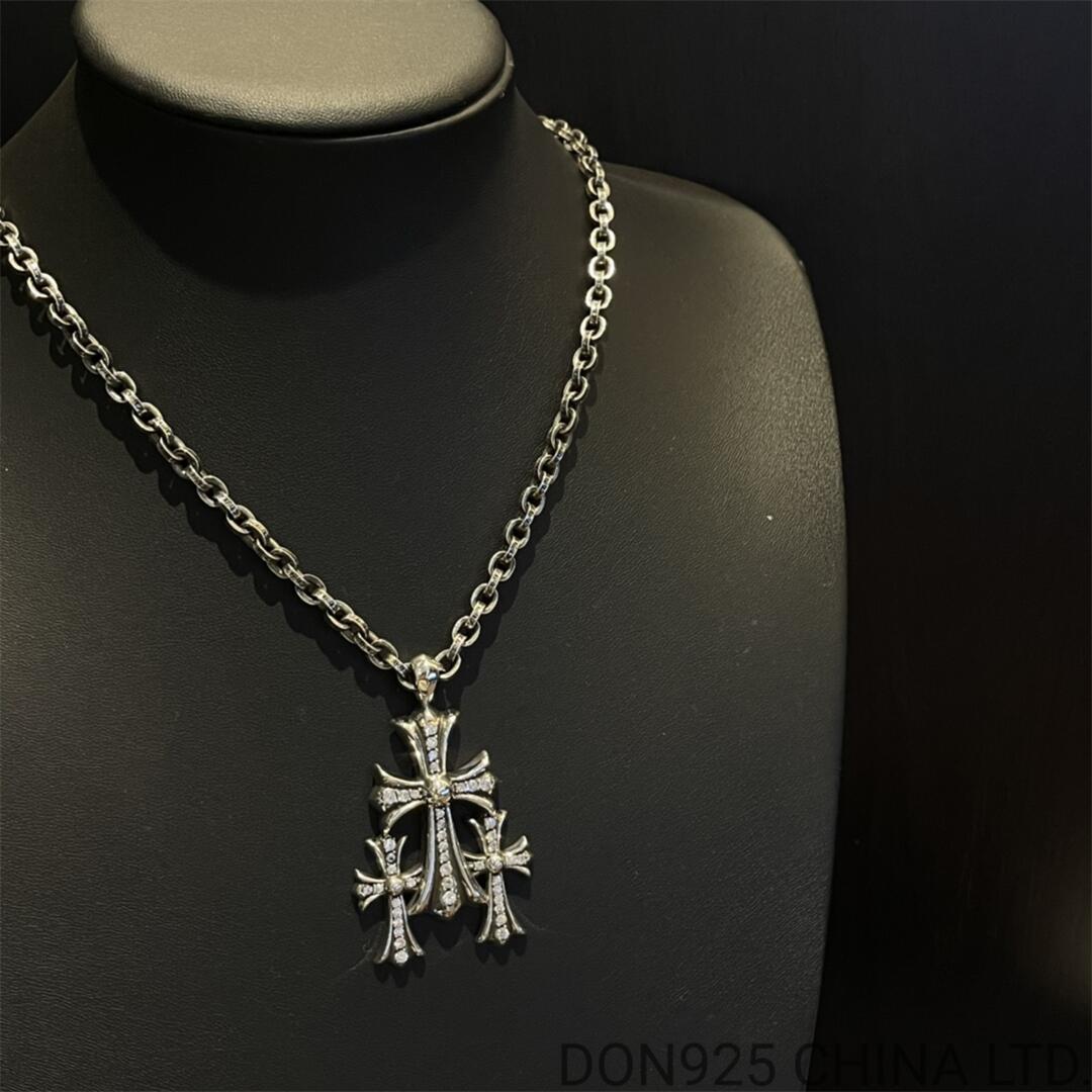 CHROME HEARTS Cemetery Cut Out Necklace (Paper Chain)