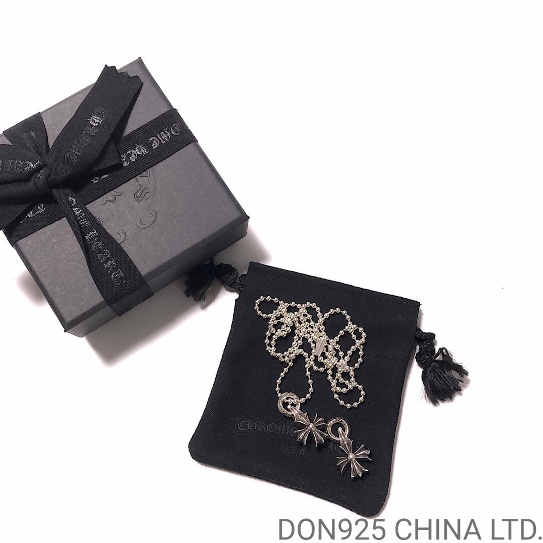 CHROME HEARTS Plus Necklace (with Ball Chain)