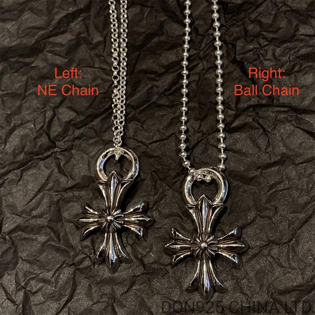 CHROME HEARTS Double Plus Necklace