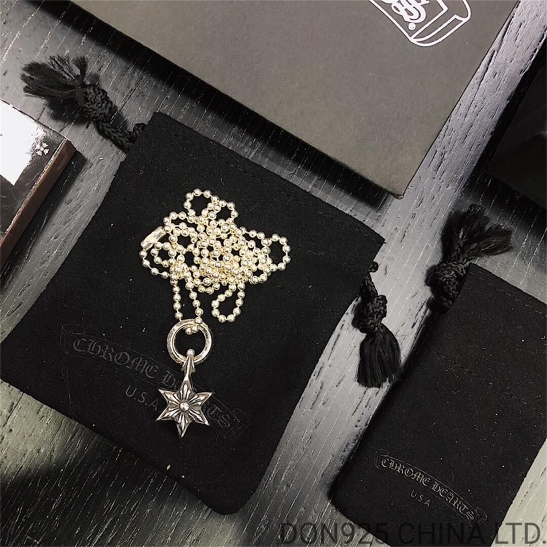 CHROME HEARTS Star Necklace (with Ball Chain)