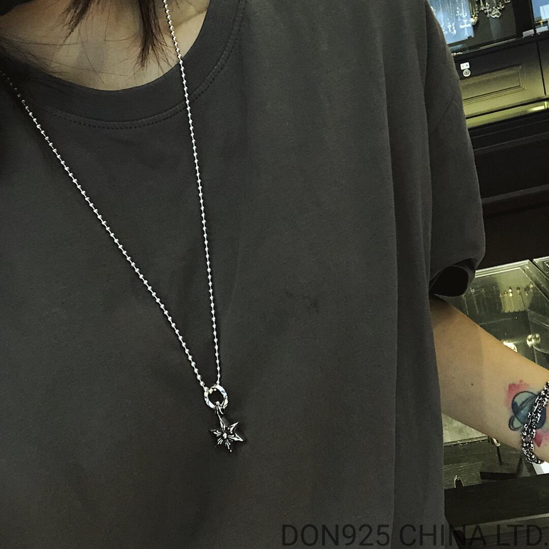 CHROME HEARTS Star Necklace (with Ball Chain)