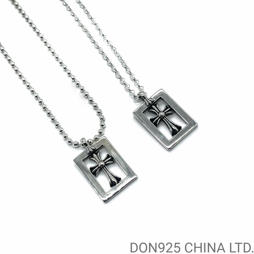 CHROME HEARTS Framed Cross Necklace