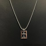 CHROME HEARTS Framed Cross Necklace