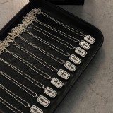 CHROME HEARTS Cross And Dagger Flip Necklace (with Ball Chain)