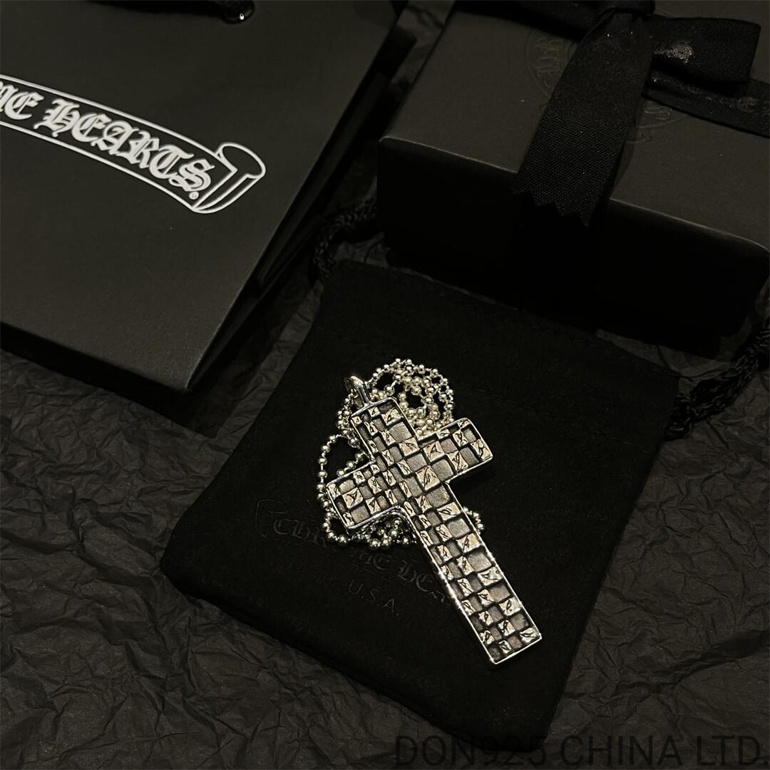 CHROME HEARTS Chessboard Necklace (with Ball Chain)