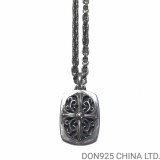 CHROME HEARTS Keeper Necklace (with Paper Chain)