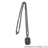 CHROME HEARTS Keeper Necklace (with Paper Chain)