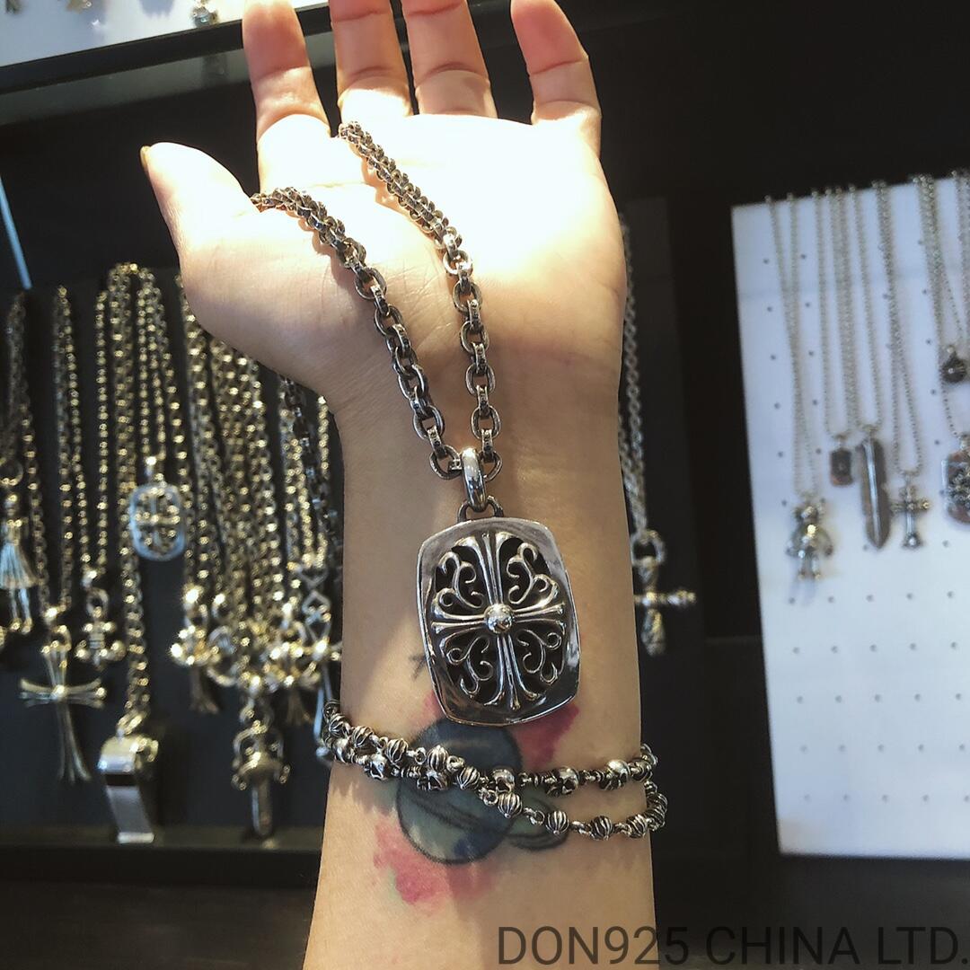 CHROME HEARTS Keeper Necklace (with Paper Chain)