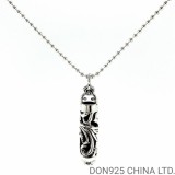 CHROME HEARTS ROLLER Necklace (with Ball Chain)