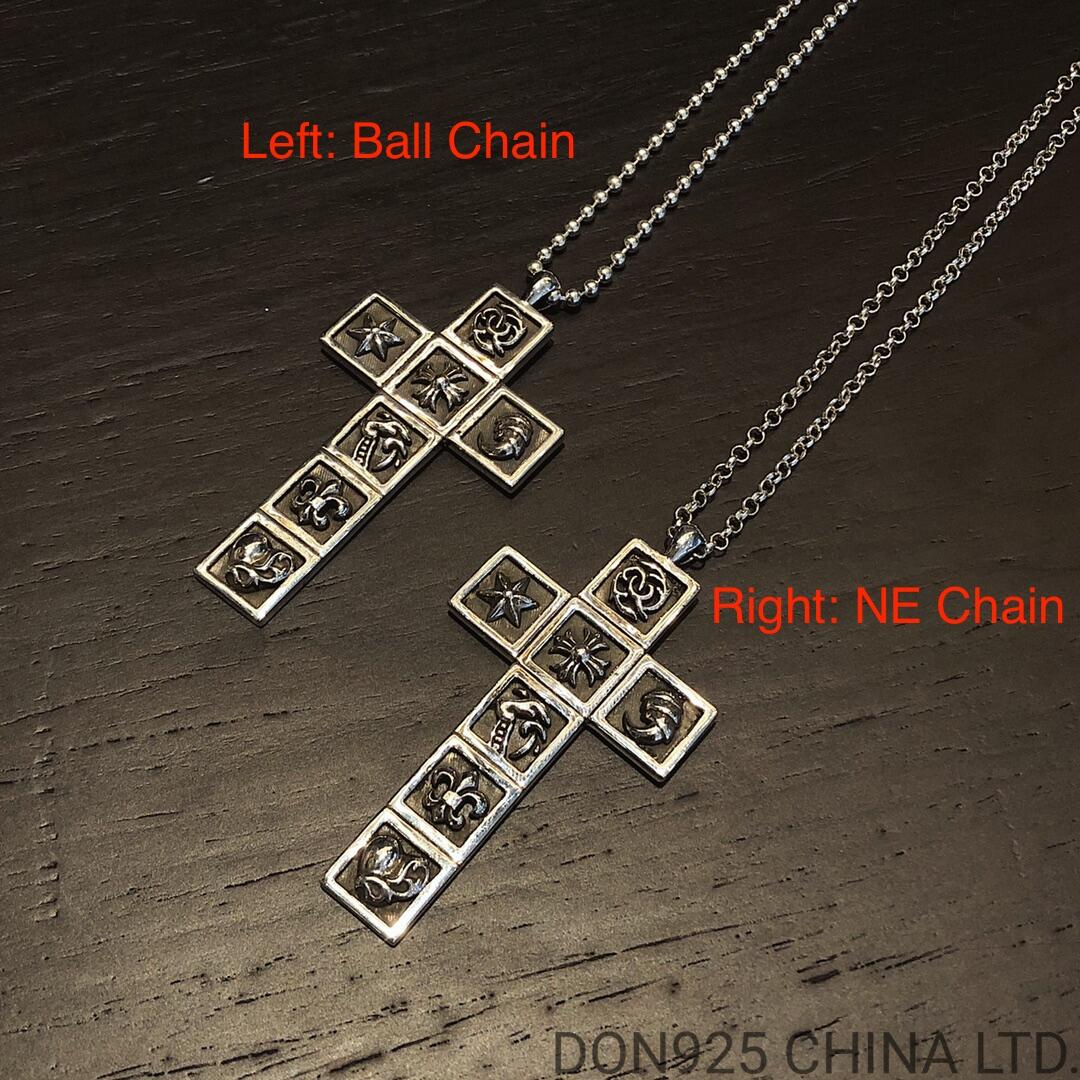 CHROME HEARTS Multi-Framed Cross Necklace