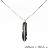 CHROME HEARTS Feather Necklace