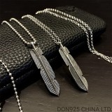 CHROME HEARTS Feather Necklace