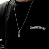 CHROME HEARTS Feather Necklace