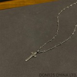 CHROME HEARTS Mapplethorpe Necklace (Tiny Size with Twist Chain)