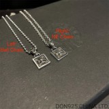 CHROME HEARTS Framed CH Plus Necklace