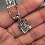 CHROME HEARTS Framed CH Plus Necklace