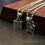 CHROME HEARTS Framed Floral Necklace