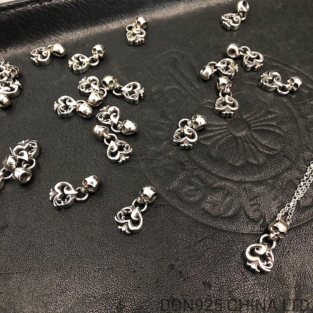 CHROME HEARTS Foti Heart Necklace (with NE Chain)