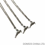 CHROME HEARTS Foti Clitzen Necklace (with Paper Chain)