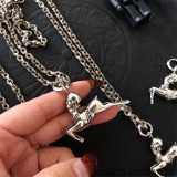 CHROME HEARTS Foti Clitzen Necklace (with Paper Chain)