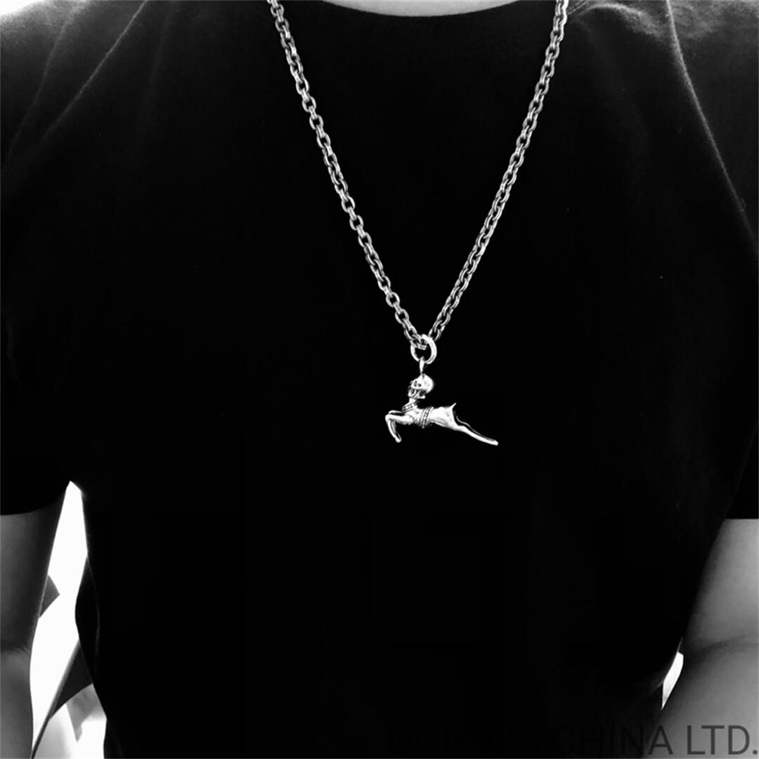 CHROME HEARTS Foti Clitzen Necklace (with Paper Chain)