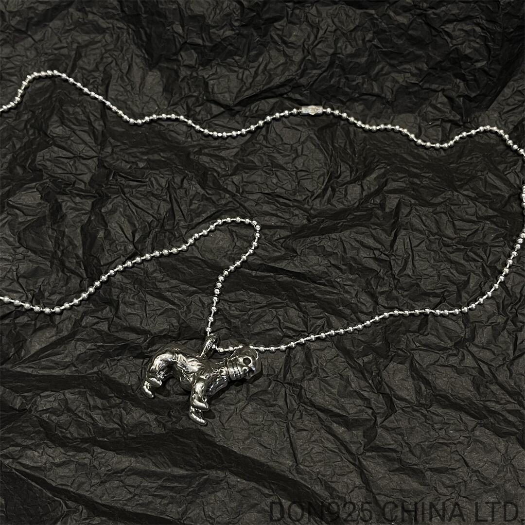 CHROME HEARTS Foti Skeeter Necklace (with Ball Chain)