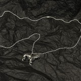 CHROME HEARTS Foti Skeeter Necklace (with Ball Chain)