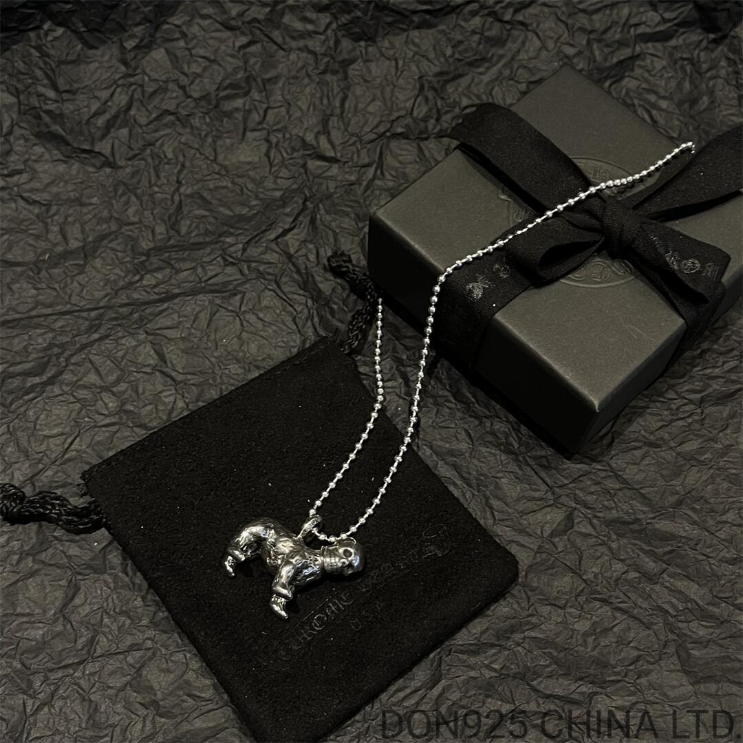 CHROME HEARTS Foti Skeeter Necklace (with Ball Chain)