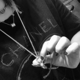 CHROME HEARTS Foti Mahalia Necklace (with NE Chain)