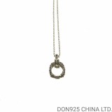 CHROME HEARTS SBT Band Necklace (with Ball Chain)