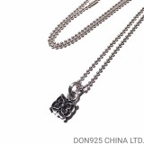 CHROME HEARTS Butterfly Necklace (with Ball Chain)