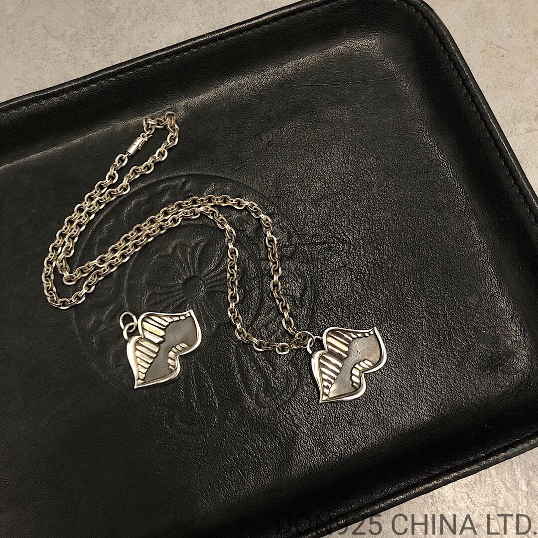 CHROME HEARTS Matty Boy Lips Necklace (with Paper Chain)