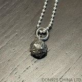 CHROME HEARTS Pyramid Plus Ball Necklace (with Ball Chain)