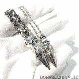 CHROME HEARTS Spike Necklace