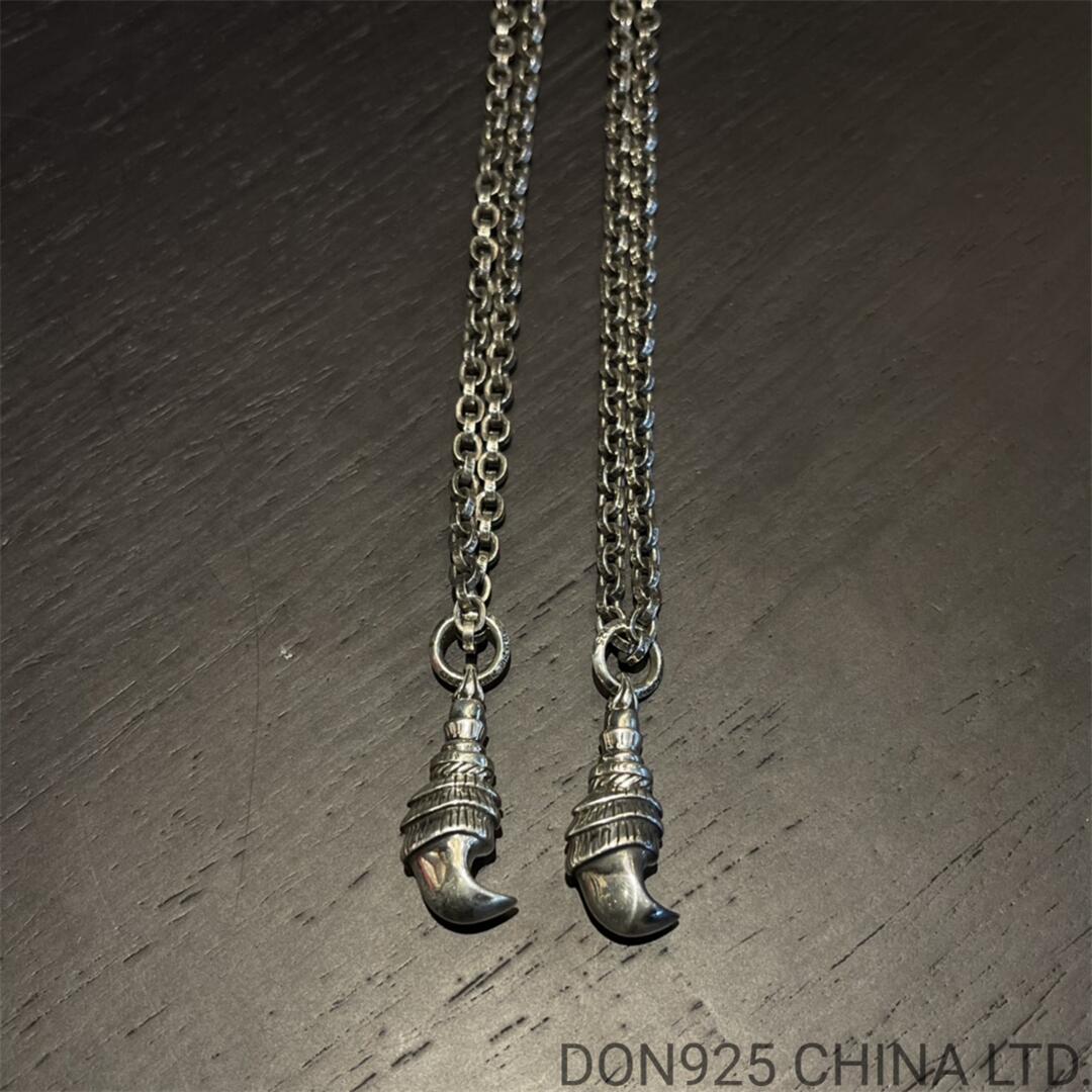 CHROME HEARTS Eagle Claw Necklace (with Paper Chain)