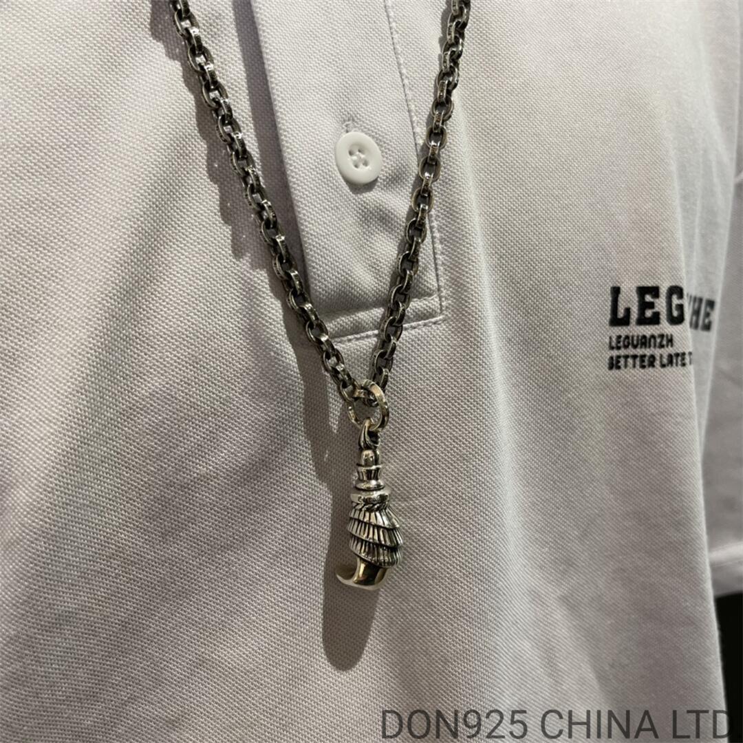 CHROME HEARTS Eagle Claw Necklace (with Paper Chain)