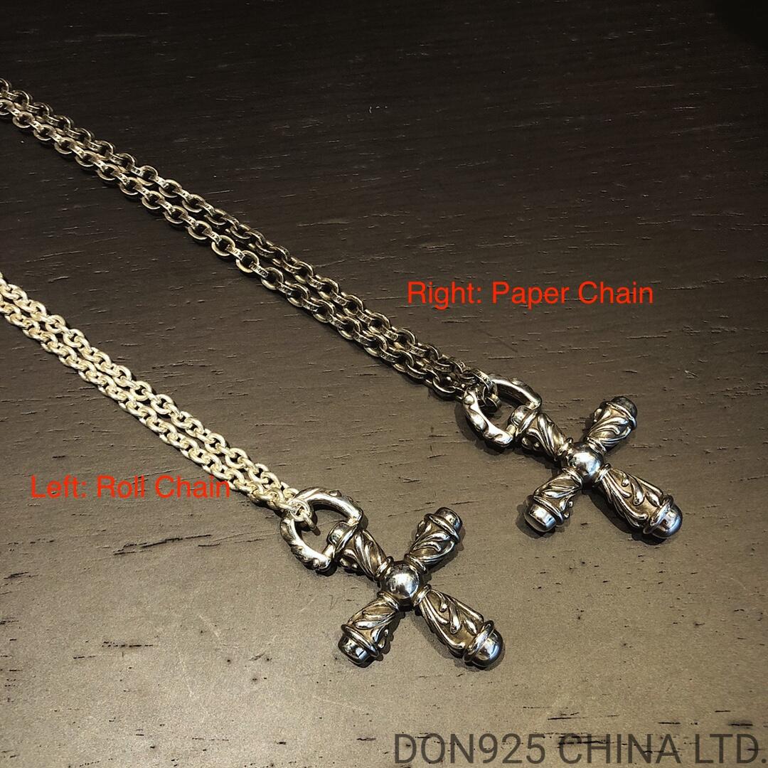 CHROME HEARTS Campana Cross Necklace