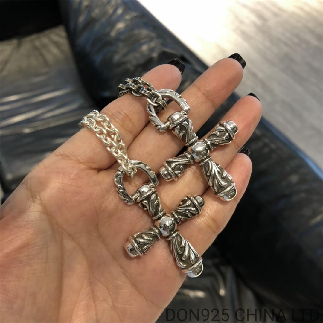 CHROME HEARTS Campana Cross Necklace