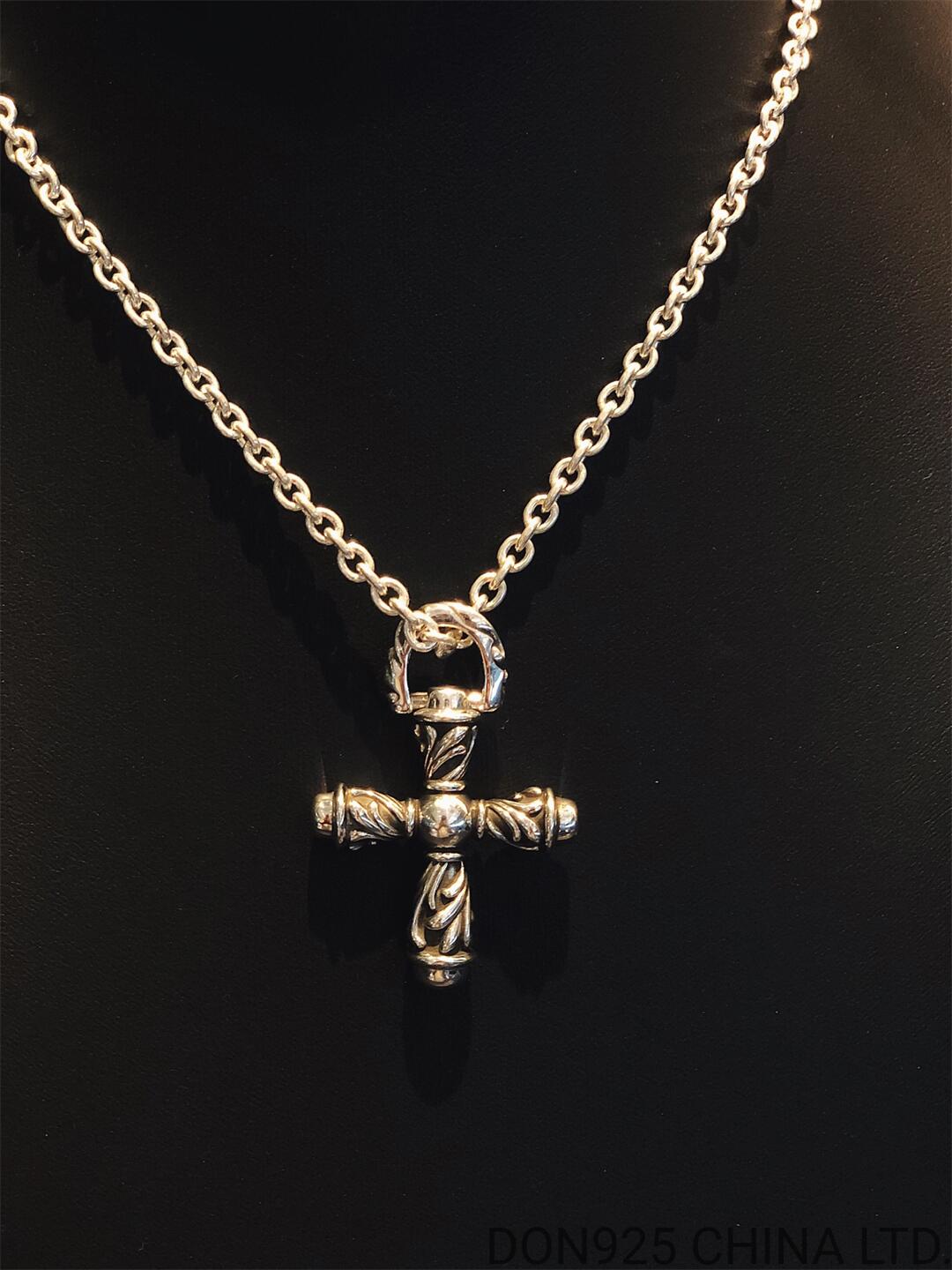 CHROME HEARTS Campana Cross Necklace