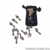 CHROME HEARTS Key Necklace (with NE Chain)