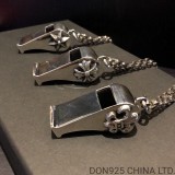 CHROME HEARTS Whistle Necklace (Large Size with Paper Chain)