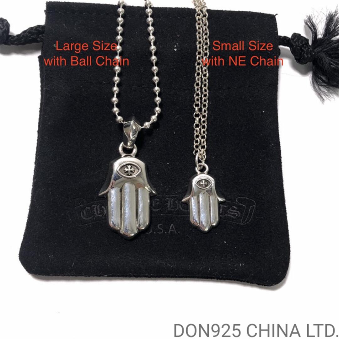 CHROME HEARTS Hamsa Hand Necklace